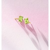image:imagePure Collection by RossSimons 210 ct tw Peridot Stud Earrings in 14kt Yellow Gold