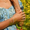 image:imagePure Collection by RossSimons 335mm Cultured Pearl Station Bracelet in 14kt Yellow Gold70 Inches