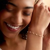 image:imagePure Collection by RossSimons 335mm Cultured Pearl Station Bracelet in 14kt Yellow Gold80 Inches