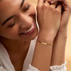 image:imagePure Collection by RossSimons 3mm 14kt Yellow Gold Herringbone Braceletno gemstone