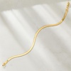 image:imagePure Collection by RossSimons 3mm 14kt Yellow Gold Herringbone Braceletno gemstone