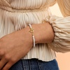 image:imagePure Collection by RossSimons 45mm Cultured Pearl Toggle Bracelet With 14kt Yellow Gold70 Inches
