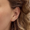 image:imagePure Collection by RossSimons Diamond Bar FlatBack Stud Earrings in 14kt Yellow Gold
