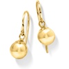 image:imagePure Collection by RossSimons Italian 14kt Yellow Gold Ball Drop Earrings