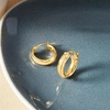 image:imagePure Collection by RossSimons Italian 14kt Yellow Gold Huggie Hoop Earrings