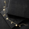 image:imagePure Collection by RossSimons Italian 14kt Yellow Gold Moon and Stars Braceletno gemstone