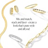 image:imagePure Collection by RossSimons Italian 16mm 14kt Yellow Gold LumachinaChain Anklet 9 inches