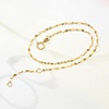 image:imagePure Collection by RossSimons Italian 16mm 14kt Yellow Gold LumachinaChain Anklet 9 inches