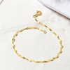 image:imagePure Collection by RossSimons Italian 225mm 14kt Yellow Gold LumachinaChain Braceletno gemstone
