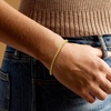 image:imagePure Collection by RossSimons Italian 4mm 18kt Gold Over Sterling Bead Stretch Braceletno gemstone