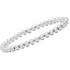 image:imagePure Collection by RossSimons Italian Sterling Silver Jewelry Set 3 35mm Bead Stretch Braceletsno gemstone