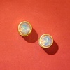 image:imagePure Collection by RossSimons Opal Stud Earrings in 14kt Yellow Gold