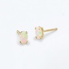 image:imagePure Collection by RossSimons Oval Opal Stud Earrings in 14kt Yellow Gold