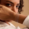 image:imagePure Collection by RossSimons Sterling Silver Jewelry Set CurbLink Paper Clip Link and BeadChain Braceletsno gemstone