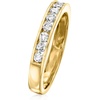 image:imageRossSimons 050 ct tw ChannelSet Diamond Wedding Band in 14kt Yellow GoldDiamond