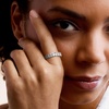 image:imageRossSimons 075 ct tw ChannelSet Diamond Wedding Band in 14kt White GoldDiamond