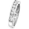 image:imageRossSimons 075 ct tw ChannelSet Diamond Wedding Band in 14kt White GoldDiamond