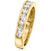image:imageRossSimons 075 ct tw ChannelSet Diamond Wedding Band in 14kt Yellow GoldDiamond