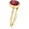 image:imageRossSimons 100 Carat BezelSet Rhodolite Garnet Ring in 14kt Yellow GoldRhodolite Garnet