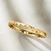 image:imageRossSimons 10kt Yellow Gold BasketweavePattern Bangle Braceletno gemstone