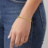 image:imageRossSimons 10kt Yellow Gold CurbLink Braceletno gemstone