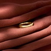 image:imageRossSimons 10kt Yellow Gold DiamondCut RingNo Gemstone