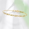 image:imageRossSimons 10kt Yellow Gold Twisted InfinityLink Braceletno gemstone