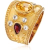 image:imageRossSimons 140 Carat Citrine and 80 ct tw Rhodolite Garnet Ring With 60 ct tw White Topaz in 18kt Gold Over SterlingCitrine