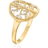 image:imageRossSimons 14kt 2Tone Gold CutOut Tree Of Life RingNo Gemstone