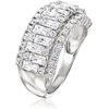 image:imageRossSimons 230 ct tw CZ Ring in Sterling SilverCubic Zirconia