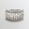 image:imageRossSimons 230 ct tw CZ Ring in Sterling SilverCubic Zirconia