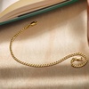 image:imageRossSimons 23mm 10kt Yellow Gold CurbLink Braceletno gemstone