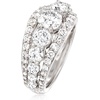 image:imageRossSimons 300 ct tw Diamond MultiRow Ring in 14kt White GoldDiamond
