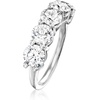 image:imageRossSimons 300 ct tw LabGrown Diamond 5Stone Ring in 14kt White GoldDiamond