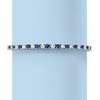 image:imageRossSimons 435 ct tw Simulated Gemstone and 435 ct tw CZ Tennis Bracelet in Sterling SilverSapphire