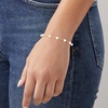 image:imageRossSimons 45mm Cultured Pearl Station Bracelet in 10kt Yellow Gold75 Inches