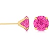 image:imageRossSimons 480 ct tw Pink Topaz Martini Stud Earrings in 14kt Yellow Gold