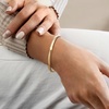 image:imageRossSimons 5mm 10kt Yellow Gold Round Bangle Braceletno gemstone
