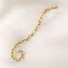 image:imageRossSimons 6mm 10kt Yellow Gold OvalLink Braceletno gemstone