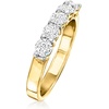 image:imageRossSimons Diamond 5 Stone Ring in 14kt Yellow Gold