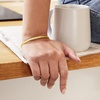 image:imageRossSimons Italian 10kt Yellow Gold Brushed Bangle Braceletno gemstone