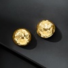image:imageRossSimons Italian 10kt Yellow Gold DiamondCut Dome Stud Earrings