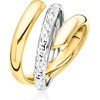 image:imageRossSimons Italian 14kt 2Tone Gold Spiral RingNo Gemstone