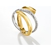 image:imageRossSimons Italian 14kt 2Tone Gold Spiral RingNo Gemstone