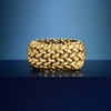 image:imageRossSimons Italian 14kt Yellow Gold RisoLink RingNo Gemstone