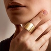 image:imageRossSimons Italian 14kt Yellow Gold Wide Polished RingNo Gemstone
