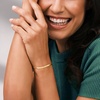 image:imageRossSimons Italian 4mm 10kt Yellow Gold Herringbone Braceletno gemstone