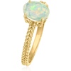 image:imageRossSimons Opal Twisted Ring in 10kt Yellow GoldOpal