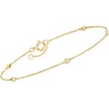 image:imagePure Collection by RossSimons 010 ct tw Diamond Station Bracelet in 14kt Yellow GoldDiamond