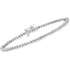 image:imagePure Collection by RossSimons 100 ct tw Diamond Tennis Bracelet in Sterling SilverDiamond
